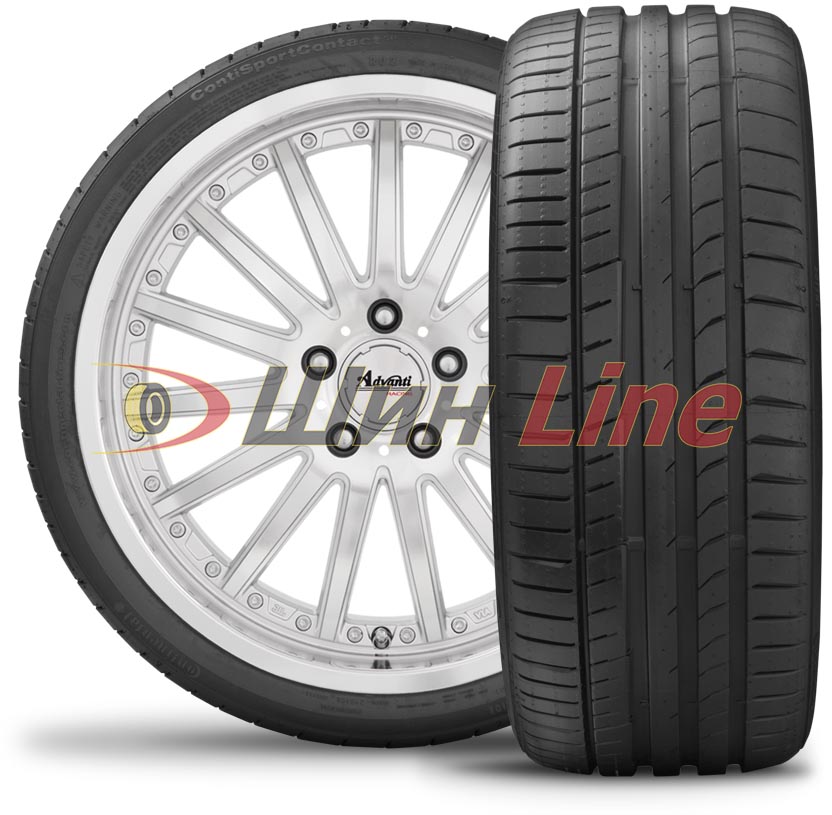 235/55R19 101W FR ContiSportContact 5 SUV AO