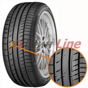 255/55R19 111W XL FR ContiSportContact 5 J LR